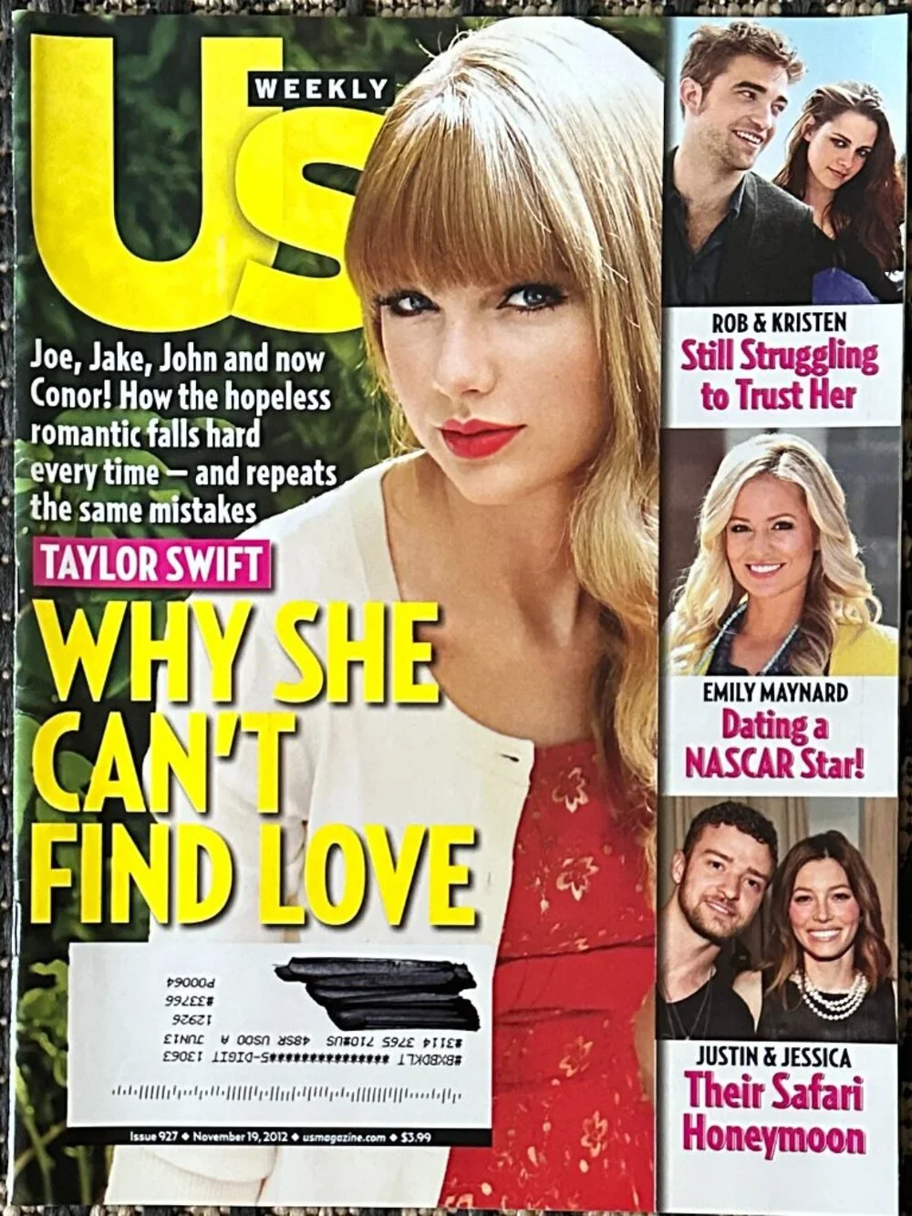 Vintage Lot of 6 US Weekly Magazines 2012 Celebrity Gossip Fashion Party Life